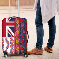 Hawaiian Lei Luggage Cover National Flag Striped Style
