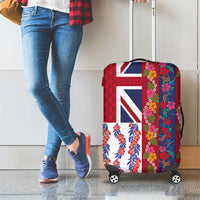 Hawaiian Lei Luggage Cover National Flag Striped Style