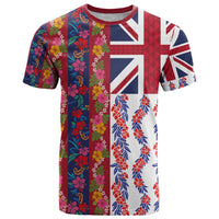 Hawaiian Lei T Shirt National Flag Striped Style