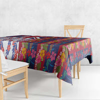 Hawaiian Lei Tablecloth National Flag Striped Style