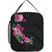 Hawaiian Hibiscus and Art Polynesian Tattoo Lunch Bag
