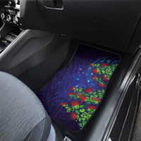 Matariki New Zealand Maori and Pohutukawa Car Mats Galaxy Blue Sky Style