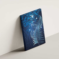 Matariki New Zealand Maori Silver Fern Canvas Wall Art Galaxy Blue Sky Style