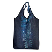 Matariki New Zealand Maori Silver Fern Grocery Bag Galaxy Blue Sky Style