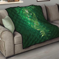 Matariki New Zealand Maori Silver Fern Quilt Galaxy Green Sky Style