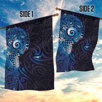 Matariki New Zealand Maori Koru Art Tattoo Garden Flag New Year Galaxy Blue Sky Style