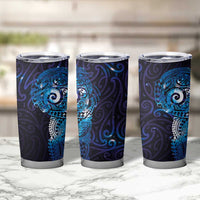 Matariki New Zealand Maori Koru Art Tattoo Tumbler Cup New Year Galaxy Blue Sky Style LT03 - Polynesian Pride