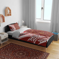 Tonga Language Week Bedding Set Ngatu Pattern and Tongan Alphabet - Polynesian Pride