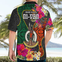 Penama Day Hawaiian Shirt Proud To Be A Ni-Van Beauty Pacific Flower LT03 - Polynesian Pride