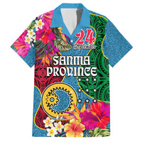 Personalised Sanma Day Family Matching Summer Maxi Dress and Hawaiian Shirt Proud To Be A Ni-Van Beauty Pacific Flower LT03 - Polynesian Pride