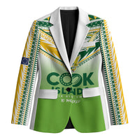 Cook Islands Rugby Blazer Six Eight Two to The World - Tatau Tribal Motif