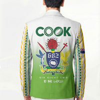 Cook Islands Rugby Blazer Six Eight Two to The World - Tatau Tribal Motif