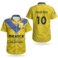 Niue Rugby Custom Couples Matching Tank Maxi Dress and Hawaiian Shirt Six Eight Three to The World - Hiapo Tribal Motif