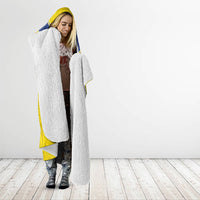 Niue Rugby Hooded Blanket Six Eight Three to The World - Hiapo Tribal Motif