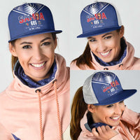 Samoa Rugby Mesh Trucker Cap Six Eight Five to The World - Pacific Motif