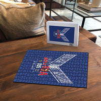 Samoa Rugby Puzzle Six Eight Five to The World - Pacific Motif