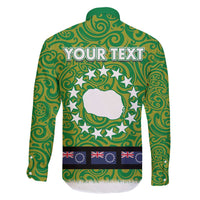 Cook Islands Merry Christmas Family Matching Off Shoulder Short Dress and Hawaiian Shirt Santa Suit Style With Polynesian Pattern