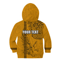 Nanakuli High and Intermediate School Kid Hoodie Tribal Kakau Pattern LT03 - Polynesian Pride
