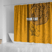 Nanakuli High and Intermediate School Shower Curtain Tribal Kakau Pattern LT03 - Polynesian Pride