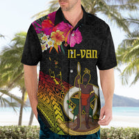 Vanuatu Ni-Van Hawaiian Shirt Coat of Arms Sand Drawing LT03 - Polynesian Pride