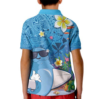 Aloha Hawaiian Monk Seal Kid Polo Shirt Polynesian Tattoo The Ocean and Undersea Vibe