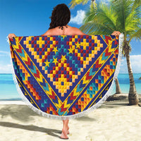 Kolose-Tuvalu Crochet Beach Blanket with Polynesian and Pacific Tattoos - Polynesian Pride