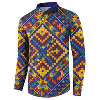 Kolose-Tuvalu Crochet Button Sweatshirt with Polynesian and Pacific Tattoos - Polynesian Pride