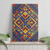 Kolose-Tuvalu Crochet Canvas Wall Art with Polynesian and Pacific Tattoos - Polynesian Pride