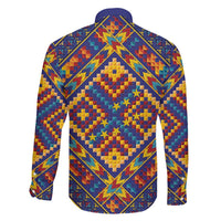 Kolose-Tuvalu Crochet Family Matching Off Shoulder Short Dress and Hawaiian Shirt with Polynesian and Pacific Tattoos - Polynesian Pride