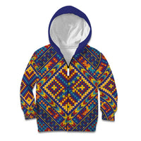 Kolose-Tuvalu Crochet Kid Hoodie with Polynesian and Pacific Tattoos - Polynesian Pride