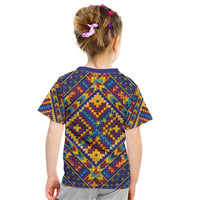 Kolose-Tuvalu Crochet Kid T Shirt with Polynesian and Pacific Tattoos - Polynesian Pride