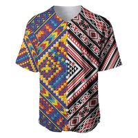 Tuvaluan and New Zealand Culture Baseball Jersey The Art of Kolose and Taniko - Polynesian Pride
