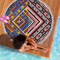 Tuvaluan and New Zealand Culture Beach Blanket The Art of Kolose and Taniko - Polynesian Pride
