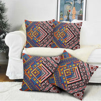 Tuvaluan and New Zealand Culture Pillow Cover The Art of Kolose and Taniko - Polynesian Pride