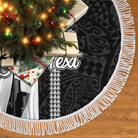 Custom Hawaii Island Tree Skirt Hawaiian King and Kakau Symbols Abstract Shoulder Tattoo LT03 - Polynesian Pride