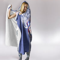 Tonga Apifoou School Hooded Blanket Ngatu and Polynesian Pattern LT03 - Polynesian Pride
