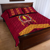 Tonga Beulah College Quilt Bed Set Ngatu and Polynesian Pattern LT03 - Polynesian Pride