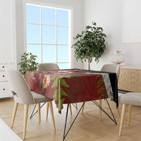 Aotearoa Toitu Te Tiriti Tablecloth Waitangi-Honour The Treaty NZ Tuatara and Plants