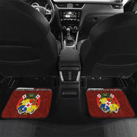 Tonga ANZAC Day Car Mats Gallipoli Lest We Forget Ngatu Art Tribal