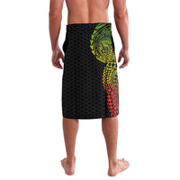 Hawaiian Traditional Tattoos Lavalava Kakau Tribal Tropical Plant Motif Kanaka Maoli Flag Color Inspired LT03 - Polynesian Pride