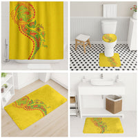 Hawaiian Kakau Tribal Sea Animals Tattoos Bathroom Set Kanaka Maoli Flag Color Inspired LT03 - Polynesian Pride