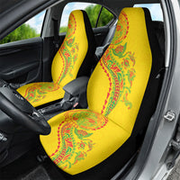 Hawaiian Kakau Tribal Sea Animals Tattoos Car Seat Cover Kanaka Maoli Flag Color Inspired LT03 - Polynesian Pride
