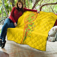 Hawaiian Kakau Tribal Sea Animals Tattoos Quilt Kanaka Maoli Flag Color Inspired LT03 - Polynesian Pride