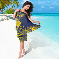 Niue Independence Day Sarong Hiapo Pattern Fiti Pua and Uga