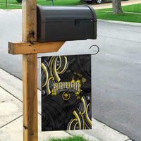 Traditional Art Hawaiian Kakau Tattoos Garden Flag Yellow Color - Polynesian Pride