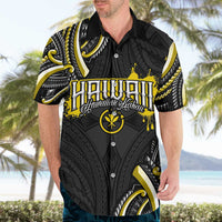 Traditional Art Hawaiian Kakau Tattoos Hawaiian Shirt Yellow Color - Polynesian Pride