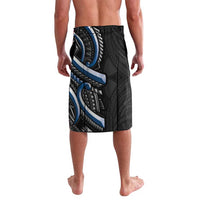 Traditional Art Hawaiian Kakau Tattoos Lavalava Blue Color - Polynesian Pride