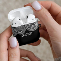 Samoa Traditional Tattoo AirPods Case Tribal Tatau Pattern
