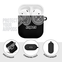 Samoa Traditional Tattoo AirPods Case Tribal Tatau Pattern