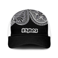 Samoa Traditional Tattoo Baseball Net Cap Tribal Tatau Pattern